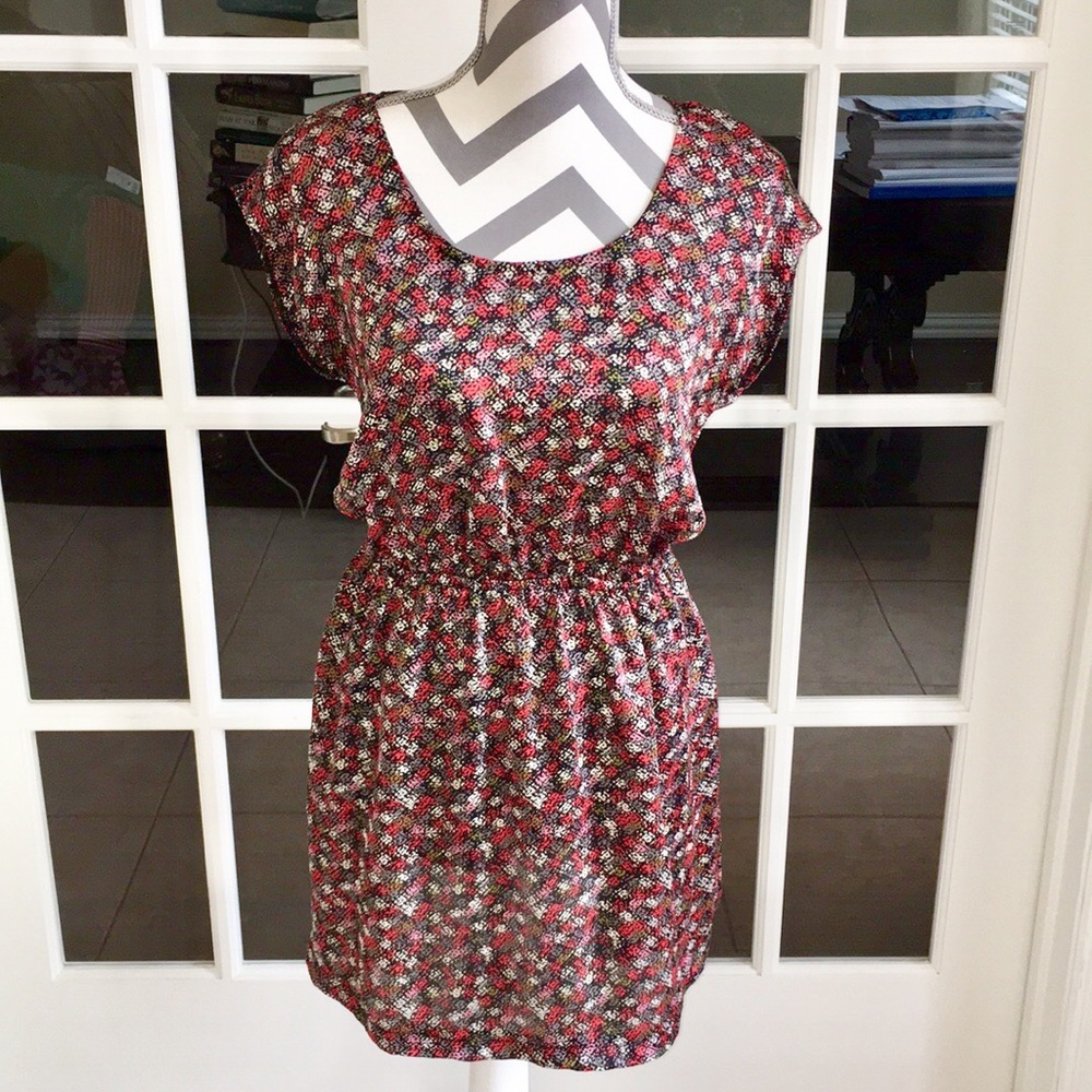 ❤️ Needles & Threads Painted Mini Dress ❤️